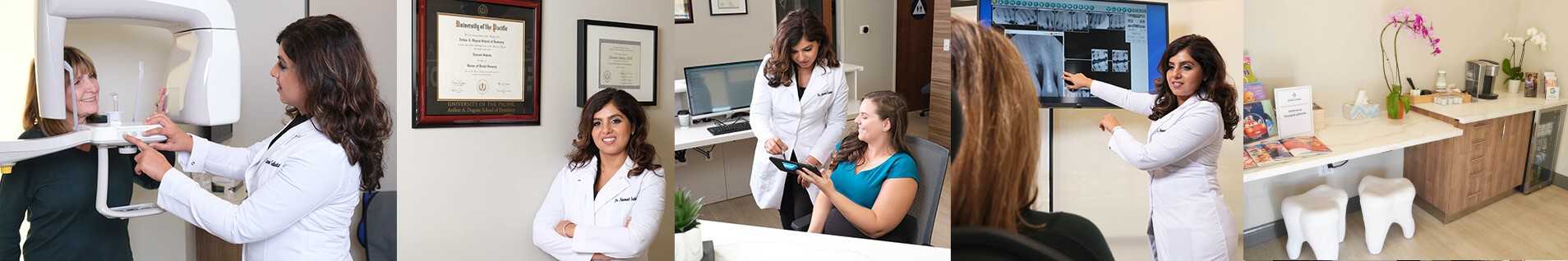 Highland Village Dental Studio Office Collage Photo